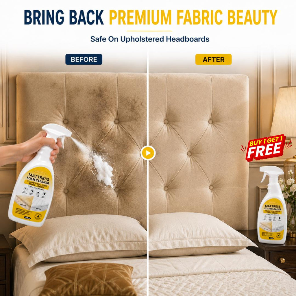 Powerful Mattress Foam Cleaner - BUY 1 GET 1 FREE