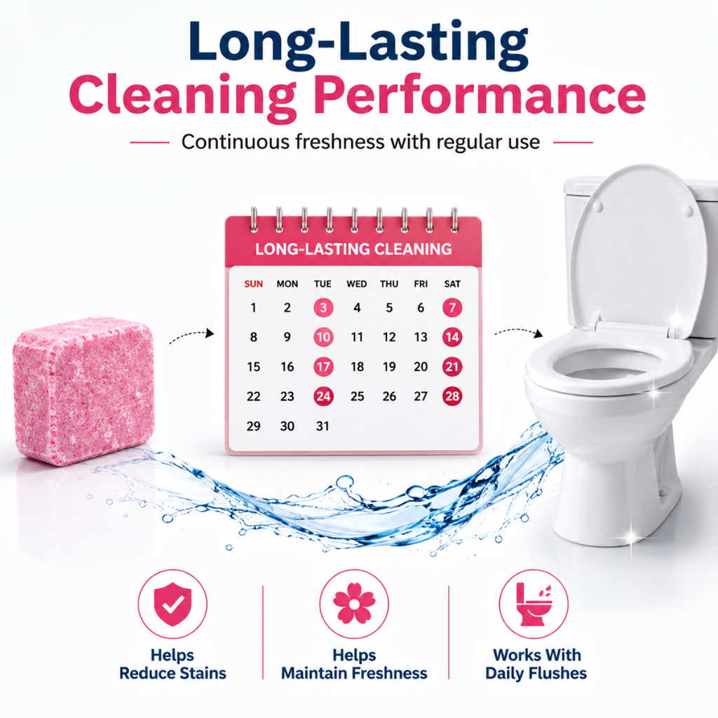 Toilet Cleaning Tablets - BUY 1 GET 1 FREE