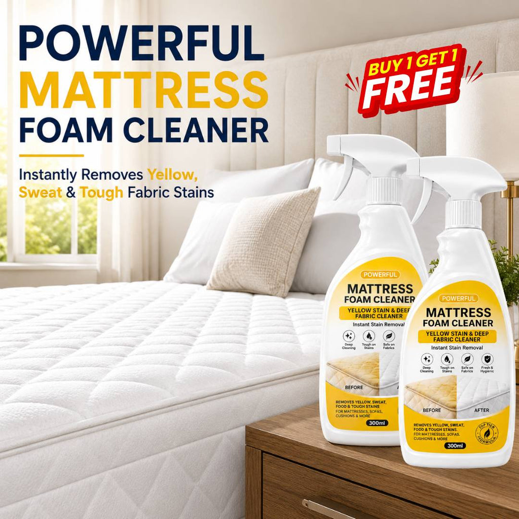 Powerful Mattress Foam Cleaner - BUY 1 GET 1 FREE