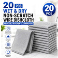 WIRE DRY NON-SCRATCH WIRE DISHCLOTH | REUSABLE KITCHEN CLEANING RAG