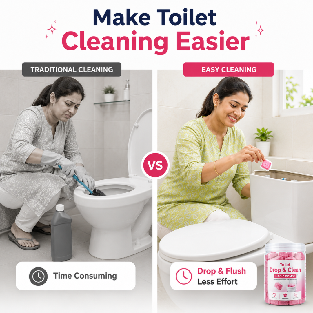 Toilet Cleaning Tablets - BUY 1 GET 1 FREE