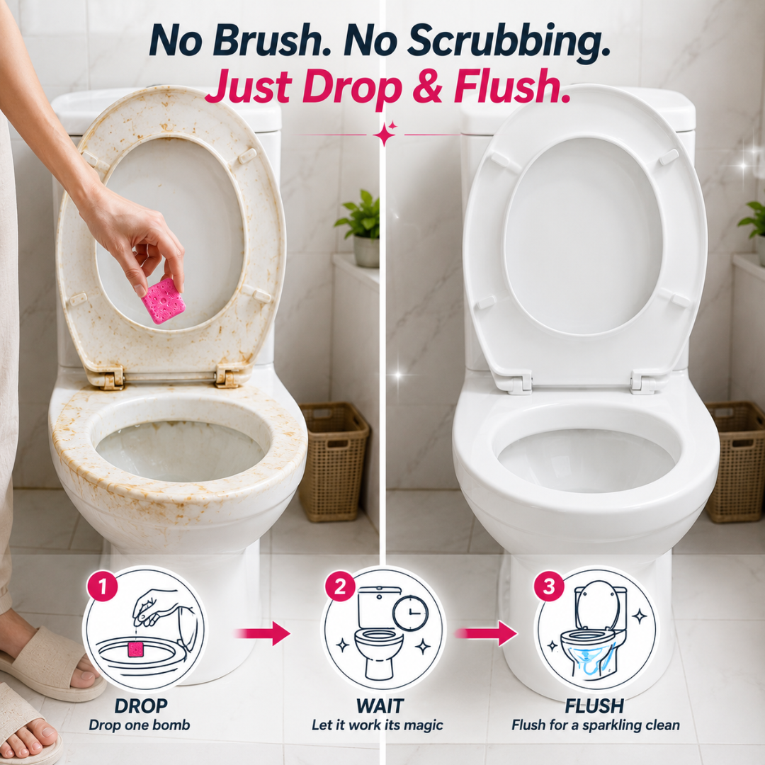 Toilet Cleaning Tablets - BUY 1 GET 1 FREE