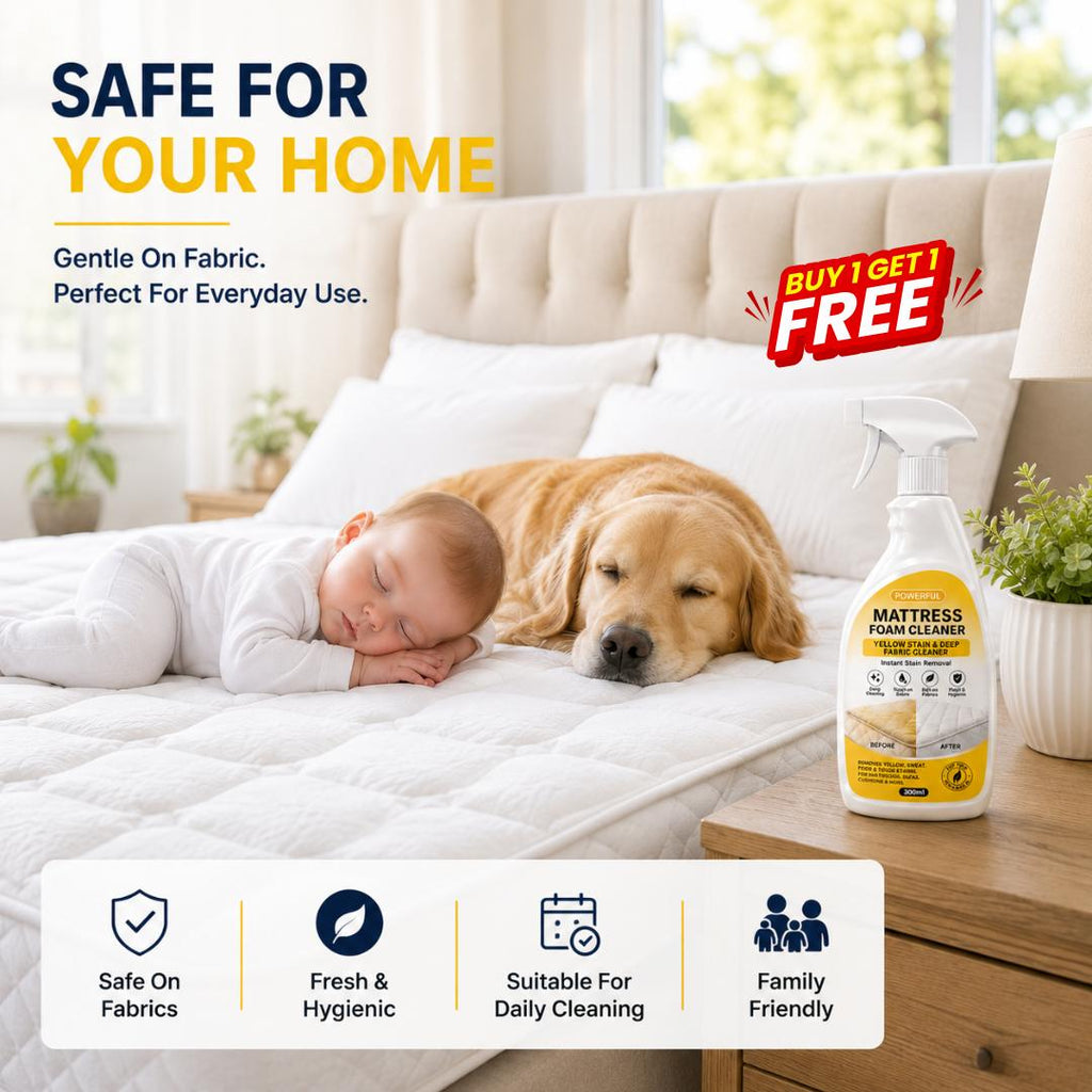 Powerful Mattress Foam Cleaner - BUY 1 GET 1 FREE