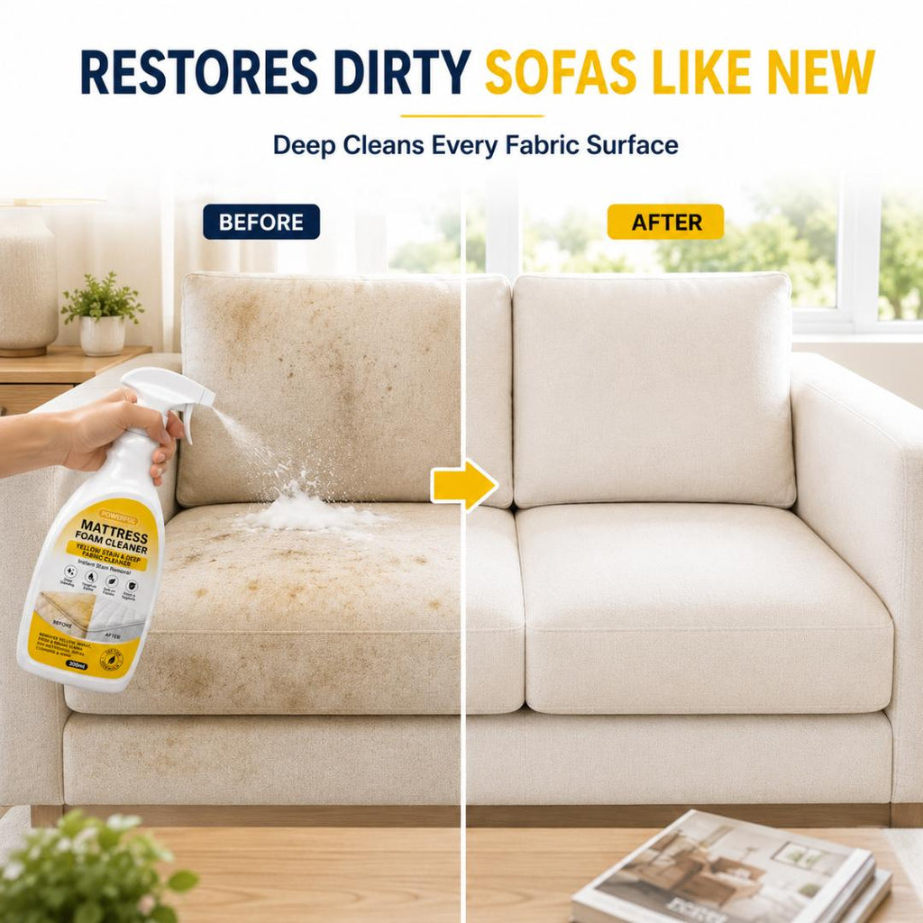 Powerful Mattress Foam Cleaner - BUY 1 GET 1 FREE