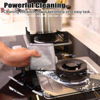 WIRE DRY NON-SCRATCH WIRE DISHCLOTH | REUSABLE KITCHEN CLEANING RAG